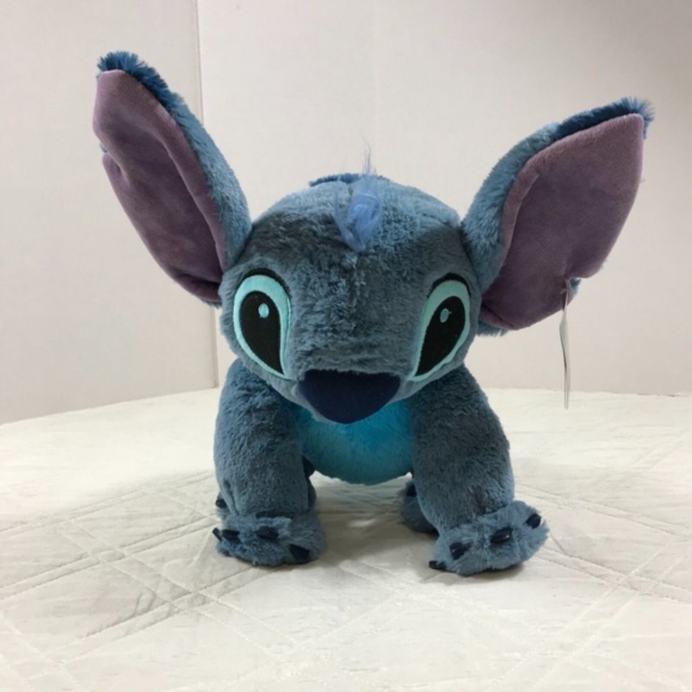 Disney Parks Stitch 16" Plush Sitting Lilo & Stitch